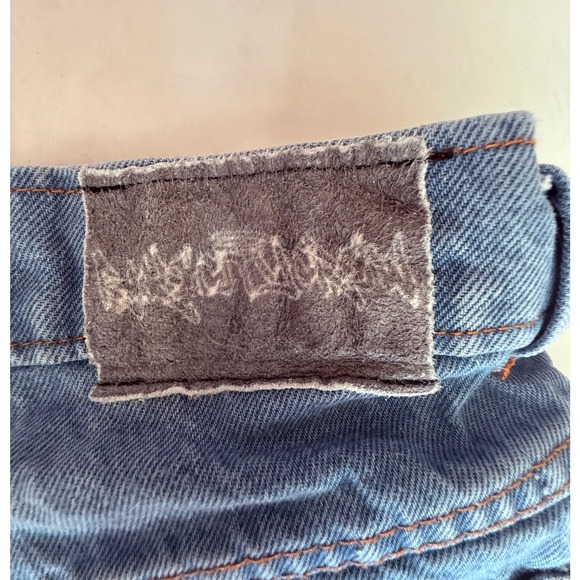 RCCSKATE Mens Denim Jeans Size XS Baggy Wide Leg Y2K Skate Pants Streetwear - Picture 6 of 12